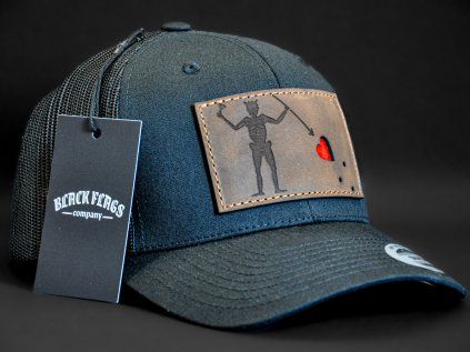 ČERNOVOUS ČERNÝ TRUCKER HNĚDÁ KŮŽE