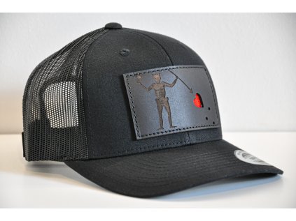 ČERNOVOUS ČERNÝ TRUCKER ČERNÁ KŮŽE