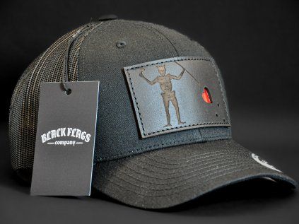 ČERNOVOUS ČERNÝ TRUCKER ČERNÁ KŮŽE