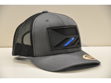 THIN BLUE LINE POLICIE GREY MAN