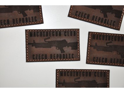 NÁŠIVKA MACHINEGUN CLUB CZ