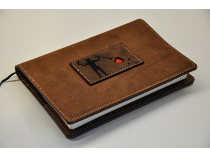 BFCO BROWN BLACKBEARD KOŽENÝ ZÁPISNÍK