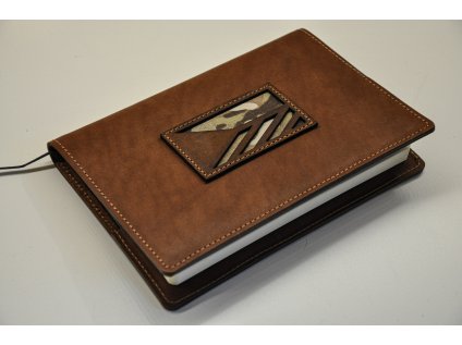 BFCO BROWN FLAG KOŽENÝ ZÁPISNÍK