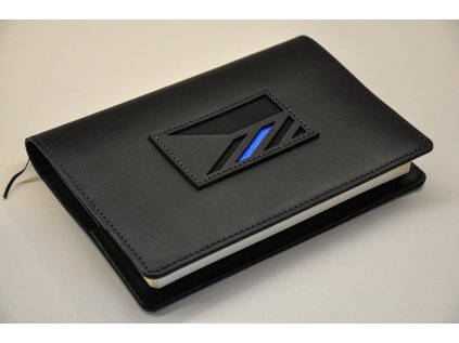 BFCO THIN BLUE LINE KOŽENÝ ZÁPISNÍK