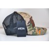 MULTICAM TRUCKER HNĚDÁ KOŽENÁ VLAJKA