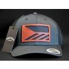 BLUE NAVY TRUCKER RED FLAG