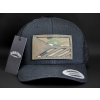 MULTICAM CAMO LEATHER ČERNÝ TRUCKER