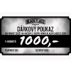 DÁRKOVÝ POUKAZ V HODNOTĚ 1000Kč