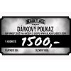 DÁRKOVÝ POUKAZ V HODNOTĚ 1500Kč
