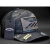 NEVER SURRENDER BLACK MULTICAM TRUCKER