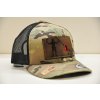 ČERNOVOUS MULTICAM TRUCKER HNĚDÁ KŮŽE