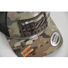 SLOVENSKO COMBAT FLAG MULTICAM TRUCKER BROWN LEATHER