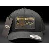 SLOVENSKO COMBAT FLAG BLACK TRUCKER BLACK LEATHER