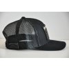 SLOVENSKO COMBAT FLAG BLACK TRUCKER BLACK LEATHER