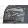 SLOVENSKO COMBAT FLAG BLACK FLEXFIT BLACK LEATHER S/M