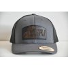 POLICIE SPJ GREY TRUCKER BLACK LEATHER