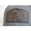 POLICIE SPJ GREY TRUCKER BLACK LEATHER
