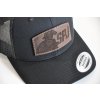 POLICIE SPJ BLACK TRUCKER BROWN LEATHER