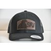 POLICIE SPJ BLACK TRUCKER BROWN LEATHER