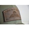 POT ŠETŘÍ KREV OLIVE TRUCKER BROWN LEATHER - dodání 7 dní