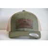 POT ŠETŘÍ KREV OLIVE TRUCKER BROWN LEATHER - dodání 7 dní