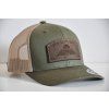 POT ŠETŘÍ KREV OLIVE TRUCKER BROWN LEATHER - dodání 7 dní