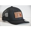 DĚTSKÝ ČERNÝ TRUCKER HNĚDÝ ČERNOVOUS