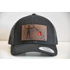 ČERNOVOUS ČERNÝ TRUCKER HNĚDÁ KŮŽE