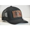 ČERNOVOUS ČERNÝ TRUCKER HNĚDÁ KŮŽE