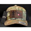 ČERNOVOUS MULTICAM TRUCKER HNĚDÁ KŮŽE
