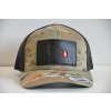 ČERNOVOUS MULTICAM TRUCKER ČERNÁ KŮŽE