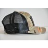 ČERNOVOUS MULTICAM TRUCKER ČERNÁ KŮŽE