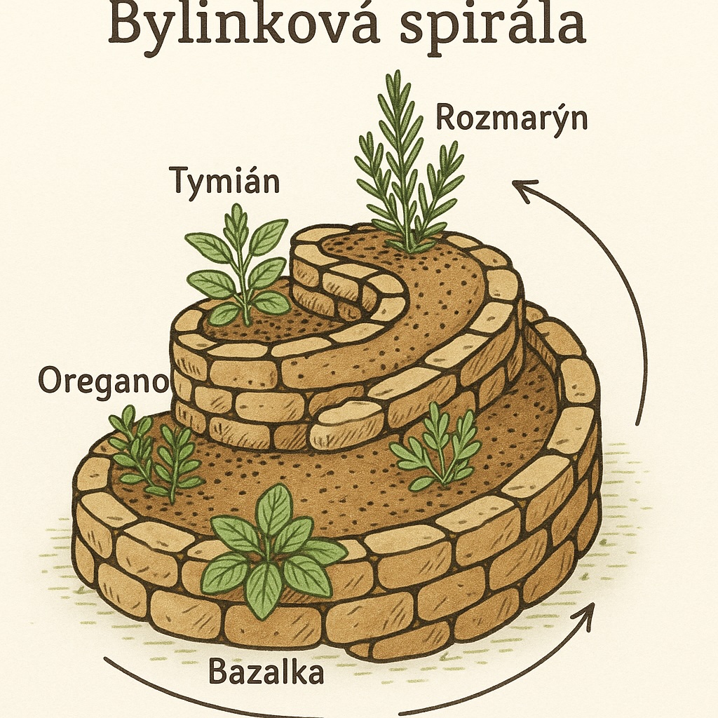 Založení bylinkové spirály: voňavý kout zahrady bez chemie