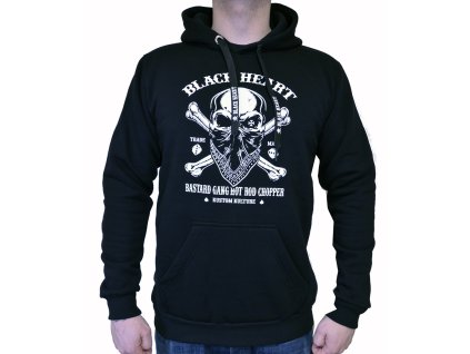 pánská mikina black heart robber