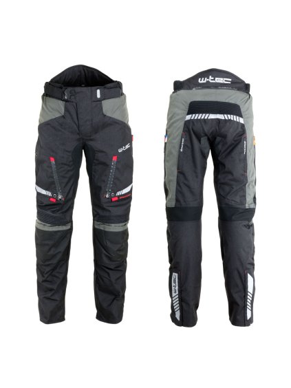 Moto kalhoty W-TEC Excellent (Barva Thunderstorm Gray, Velikost XXL)