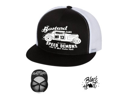 Kšiltovka BLACK HEART SPEED DEMON