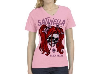 Dámské Triko BLACK HEART SATANELLA