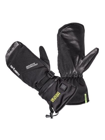 Vyhřívané palčáky W-TEC HEATster 2x2000 mAh (Barva černá, Velikost XXS)