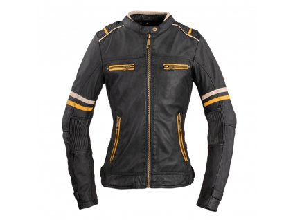 Dámská kožená moto bunda W-TEC Traction Lady