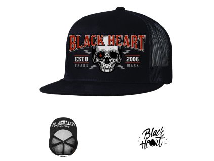 kšiltovka black heart TALBOT