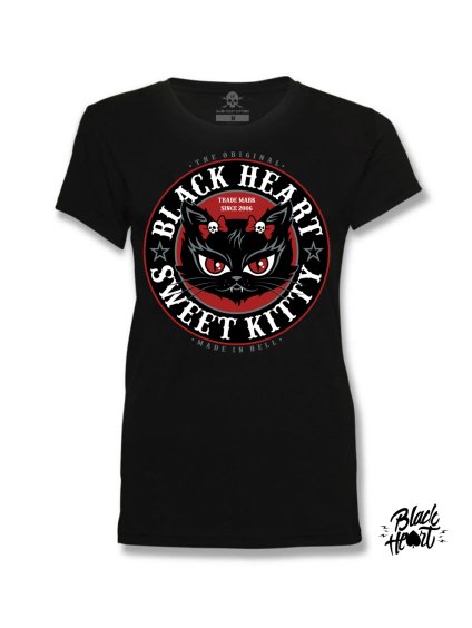 TRIKO BLACK HEART KITTY