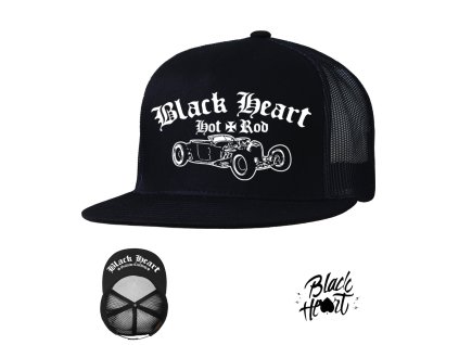 Kšiltovka black heart so cal 1