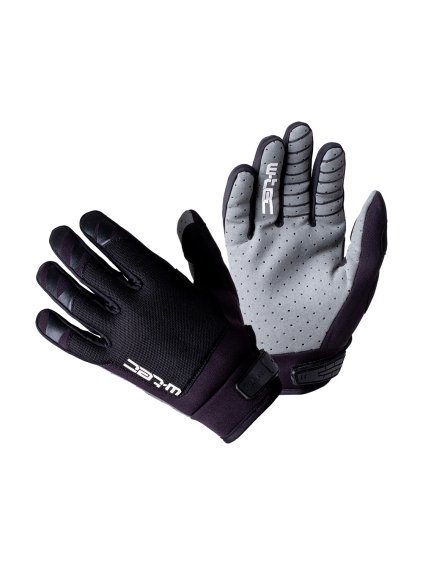 Dětské motokrosové rukavice W-TEC Matosinos Kids (Barva Black, Velikost 3)