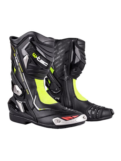 Moto boty W-TEC Beastor (Barva černo-zelená, Velikost 40)