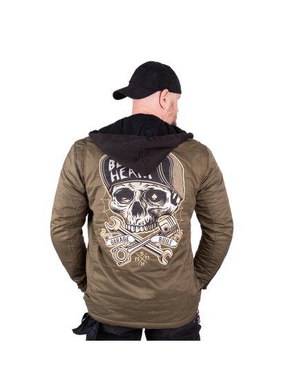 Pánská bunda W TEC Black Heart Hat Skull Jacket s aramidem 10 (3)