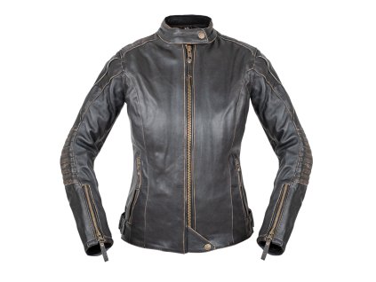Dámská kožená moto bunda W-TEC Lecia