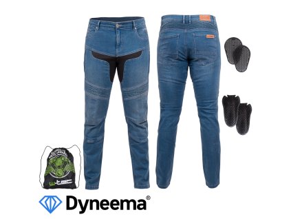 Pánské moto jeansy W-TEC Dynetis