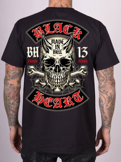 triko black heart PAY MAN