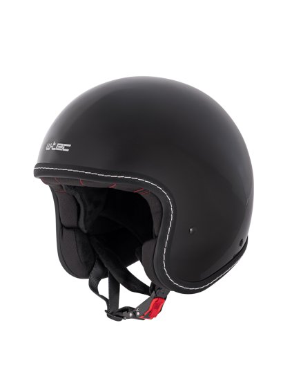 Chopper přilba W-TEC Badachos (Barva černá lesk, Velikost XS (53-54))
