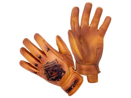 Letní kožené moto rukavice W-TEC Gatorrano